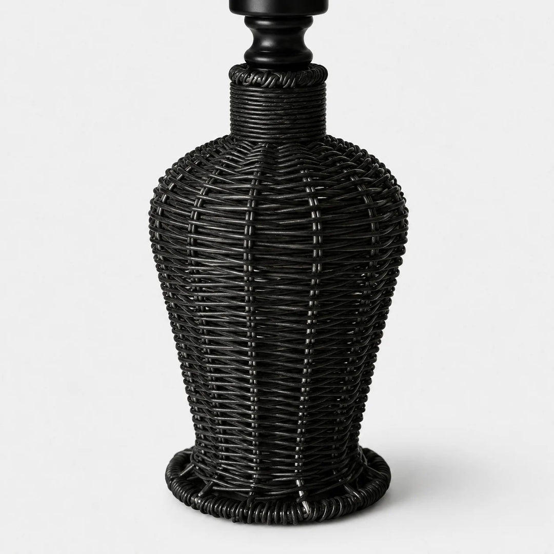 Textured lamp body detail