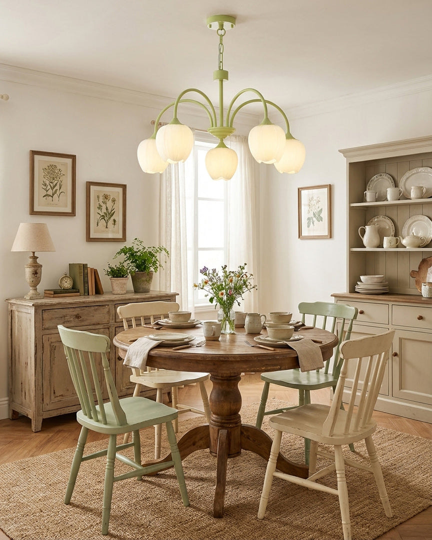 Lampadario Tulip Matcha