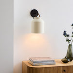 Load image into Gallery viewer, Hanton Modern Minimalist Brass and Glass Sconce – Damp Rated for Bathrooms
