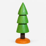Załaduj obraz do przeglądarki galerii, Wooden pine ornament front view