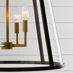 Load image into Gallery viewer, Ferrix Modern Outdoor Lantern Iron Pendant Lamp - Industial Glass Lighting Design

