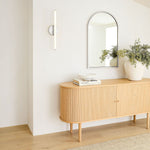 Load image into Gallery viewer, Voro Modern LED Wall Sconce - Metal Bathroom &amp; Hallway Lighting Fixture
