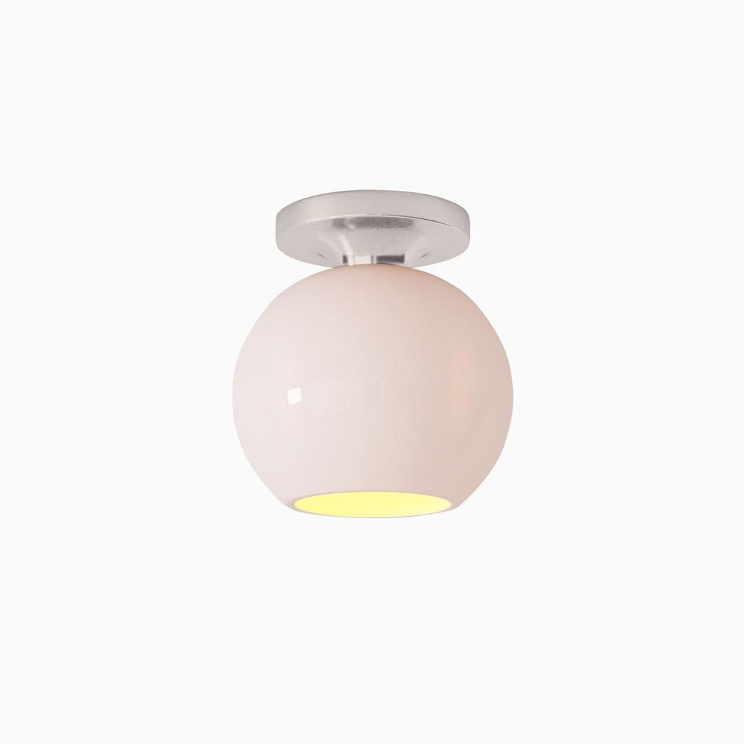 Selvion Modern Globe Pendant Light - Damp-Rated Bathroom Lighting - Luxe Glass Shade