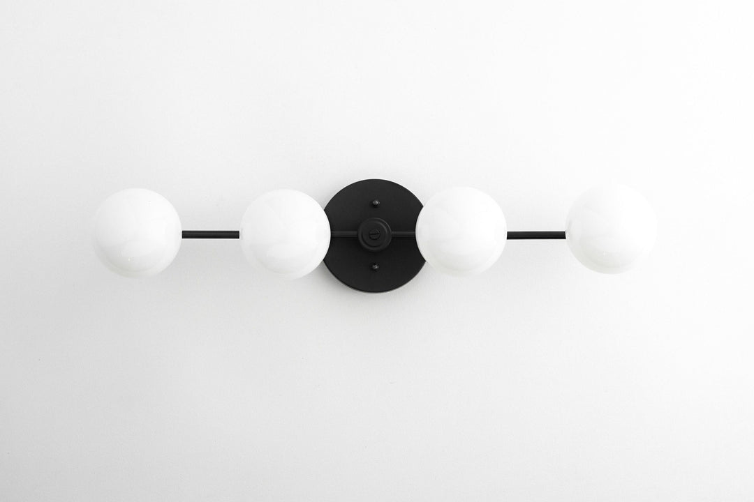 Glorica Glass Long Vanity Light - Modern Minimalist Wall Sconce Design