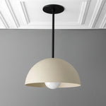 Load image into Gallery viewer, Metio Dome Pendant – Modern Metal Dome Lamp for Living Room &amp; Bedroom
