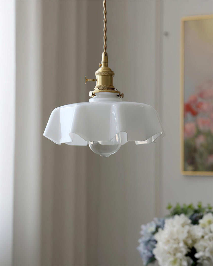Skirted Ripple Pendelleuchte