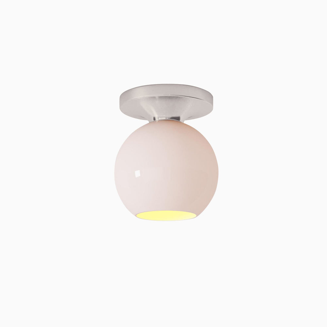 Selvion Modern Globe Pendant Light - Damp-Rated Bathroom Lighting - Luxe Glass Shade