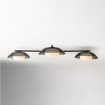 Load image into Gallery viewer, Elorina 3-Light Flush Mount Glass/Metal Ceiling Light - A Stylish Fixture for Modern Spaces
