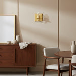 Cargar imagen en el visor de la galería, Modo Lámpara de Pared Decorativa – Aplique de Pared Metálico Moderno Ondulado para Dormitorios y Pasillos