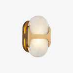 Afbeelding laden in galerijweergave, Alinara Wandlamp - Albast Moderne Klassieke Wandkandelaar voor Luxe