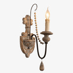 Carica l'immagine nella visualizzazione Galleria, Old Wood Color one-light wall sconce