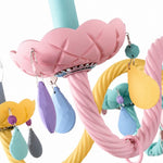 Cargar imagen en el visor de la Galería, Colorful Metal Kids Room Chandelier for Bedroom