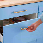 Load image into Gallery viewer, Industrial Metal Drawer Pull – Minimalist Rustic Cabinet Handle