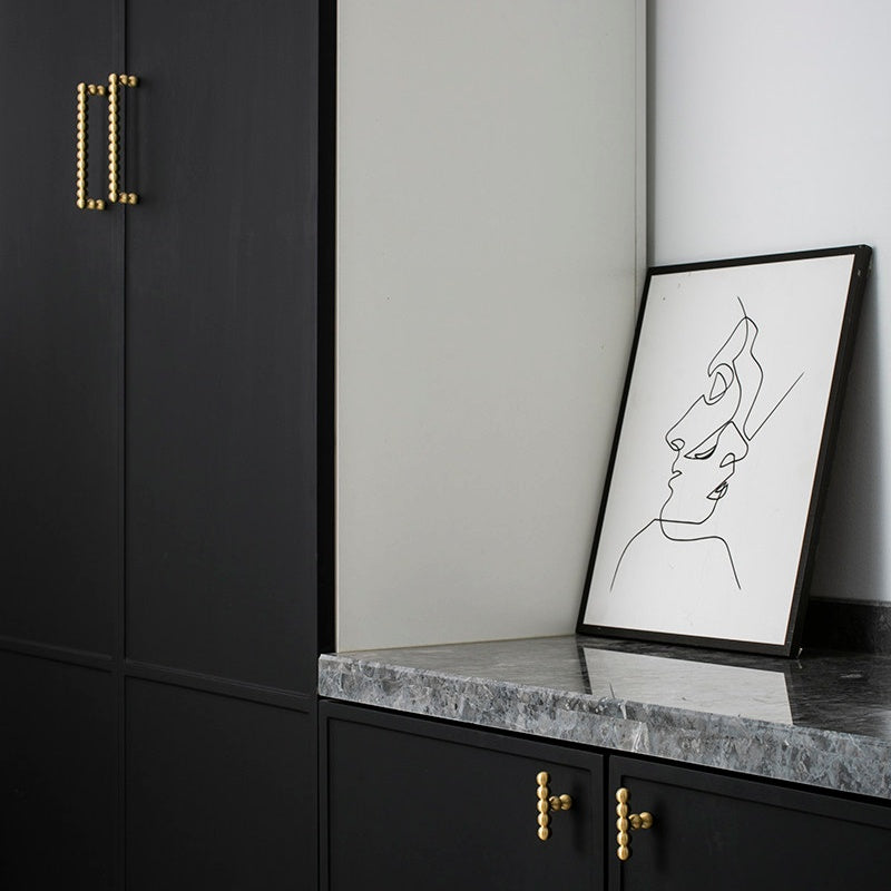 Industrial Metal Drawer Pull – Minimalist Rustic Cabinet Handle