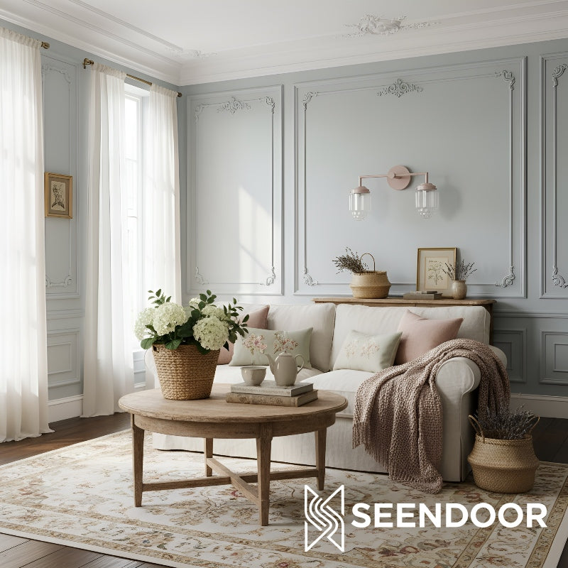 Tierlux Vertically Layered Colored Glass Wall Light for Living Room & Hallway