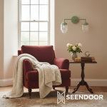 Load image into Gallery viewer, Tierlux Vertically Layered Colored Glass Wall Light for Living Room &amp; Hallway
