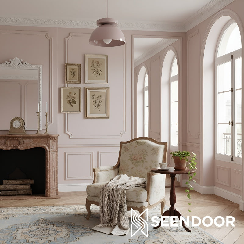 Metio Multi-Color Dome Flush Mount Ceiling Light Contemporary for Dining Area & Entry