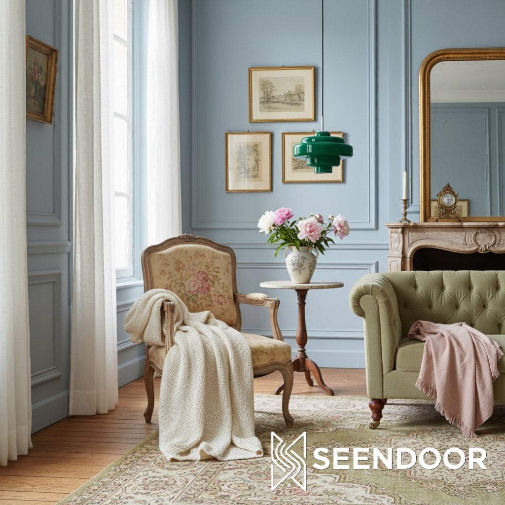 Koloro Millie glazen hanglamp - retrostijl met moderne elegantie