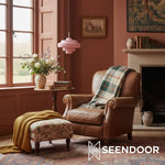 Afbeelding laden in galerijweergave, Koloro Millie glazen hanglamp - retrostijl met moderne elegantie
