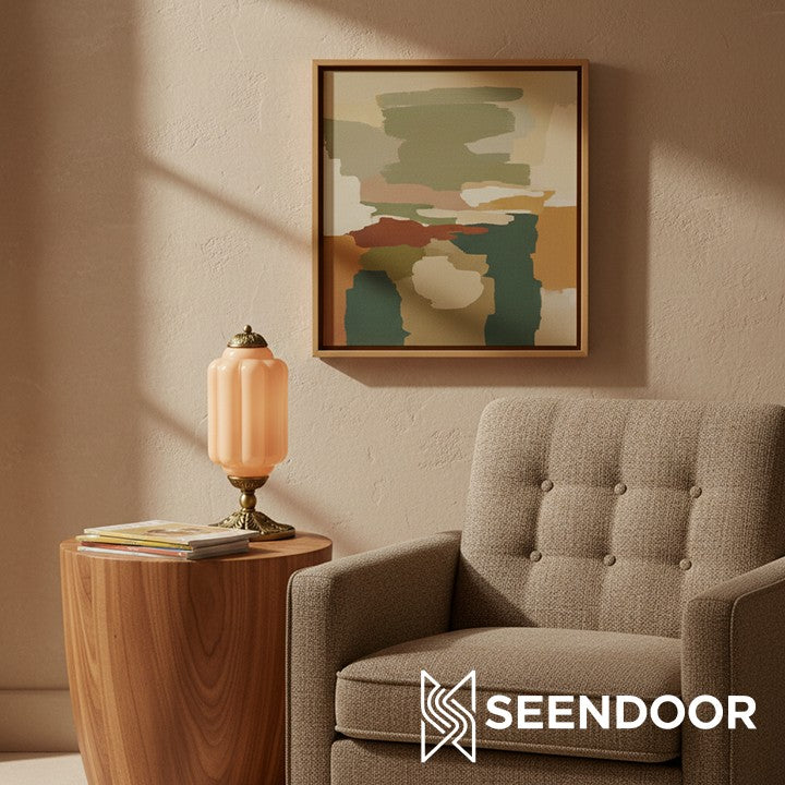 Retro Eloise Milk Glass Table Lamp for Bedroom Decor