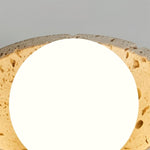 Afbeelding laden in galerijweergave, Travira Plafondlamp Gestructureerd Komvormig Ontwerp Inbouw Plafondlamp – Organische Stijl voor Woonkamers