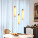 Load image into Gallery viewer, Alabaster Flute Pendant Light