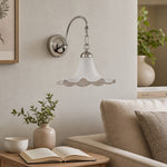 Bild in die Galerieansicht laden, Cazelle French Style Floral Wall Lamp – Artistic Retro Sconce for Background Lighting