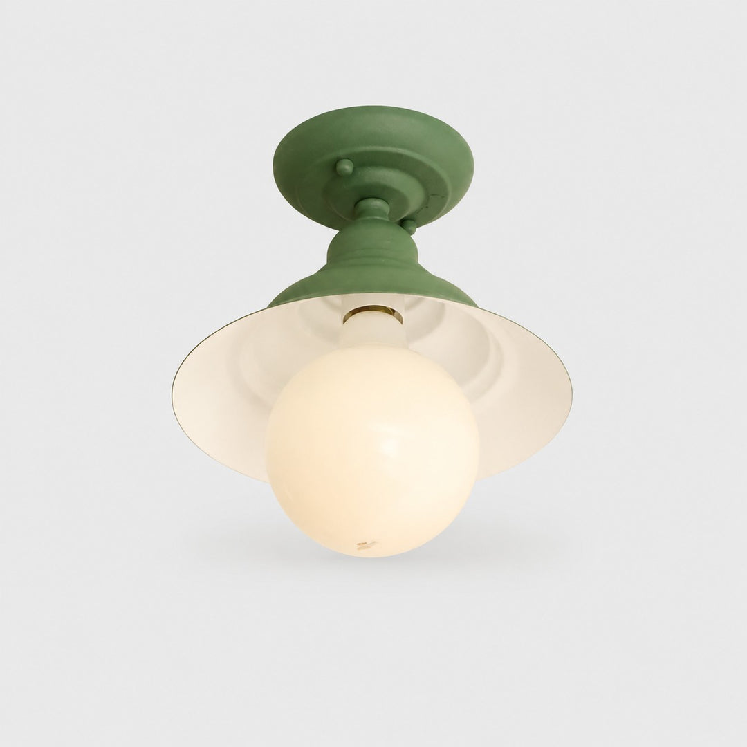 Vintage metalen plafondlamp