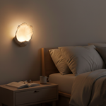 Load image into Gallery viewer, Selka Scallop Nordic Resin Wall Lamp