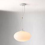 Load image into Gallery viewer, Lumivelle Minimalist Glass Pendant – Adjustable Height Dimmable Design
