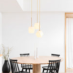 Load image into Gallery viewer, Talvior Sculptural Lighting - 3-Light Faceted Chandelier in Versatile Finishes | Explore Collection
