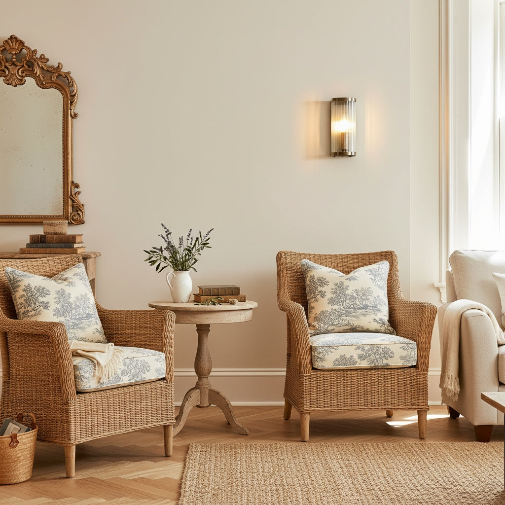 RibGlow Art Deco gerippte Glas-Wandleuchte – Vintage-inspirierte Wandlampe für Wohnzimmer