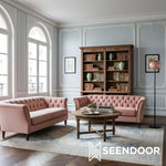 Load image into Gallery viewer, Clinco Layered Glass Sphere Floor Lamp for Living Room &amp; Bedroom
