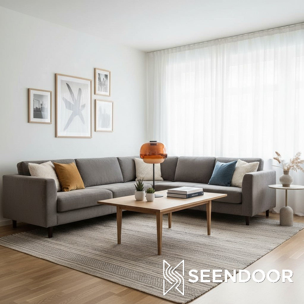 Clinco Colored Glass Table Lamp – Retro Mushroom Shade for Bedroom