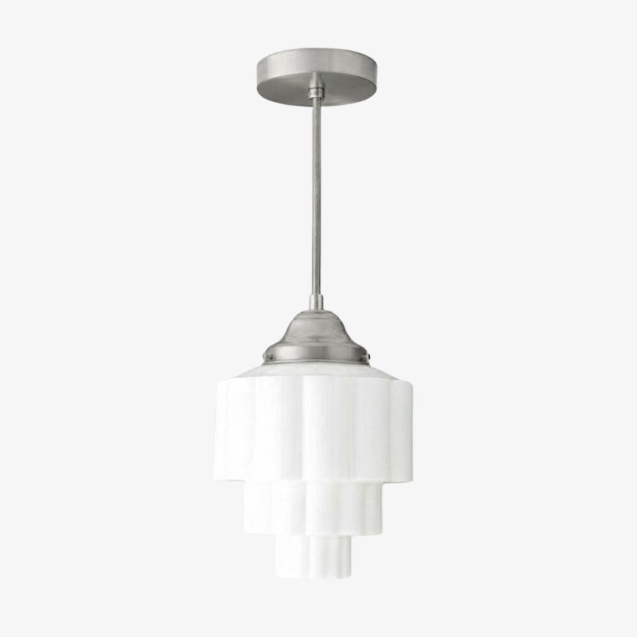 Geotower glazen hanglamp - elegante woningverlichting