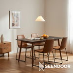 Afbeelding laden in galerijweergave, Breccan Moderne glazen kegel hanglamp