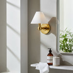 Load image into Gallery viewer, Roven Metal Wall Sconce – Sleek Metal Single or Triple Sconce for Vanity or Bathroom