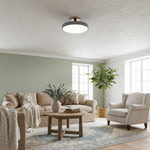 Afbeelding laden in galerijweergave, Ceilivon Plafondlamp Brede Diffuser Opbouw Plafondlamp - Moderne Stijl voor Woonkamer