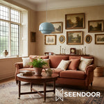 Load image into Gallery viewer, Clinco Dual-Layer Nested Metal Shades Colorful Pendant Light for Dining &amp; Entryway
