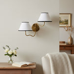 Load image into Gallery viewer, Luvora Vertical Drum Contemporary Wall Light for Living Room &amp; Hallway
