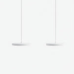 Load image into Gallery viewer, Evanos Disc Design Pendant Light – Sculptural Iron Disc Style for Modern Dining Room
