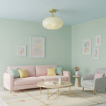 Bild in der Galerieansicht laden, Orra Deckenlampe – Skulpturales Kugeldesign Modern Minimalistisch Vielseitig für Wohnzimmer