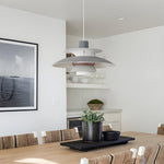 Carica l'immagine nella visualizzazione Galleria, Lampada a sospensione Danish Design – Design nordico scandinavo multicolore per sala da pranzo e soggiorno N38