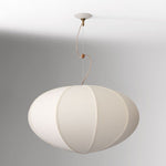 Load image into Gallery viewer, Alvian Pendant Light - Linen Shade with Adjustable Height for Cozy Dining
