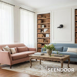 Afbeelding laden in galerijweergave, Rayla Buitenmuur Sconce Licht – Schelp Rand Modern Metaal Ontwerp voor Portiek
