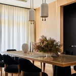Bild in die Galerieansicht laden, Laternen-Glas-Pendellampe