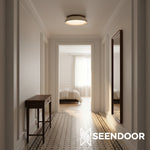 Afbeelding laden in galerijweergave, Moderne Scandinavische Travertijn Plafondlamp