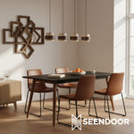 Afbeelding laden in galerijweergave, Aksel Vintage cilindervormige travertijn hanglamp