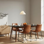 Afbeelding laden in galerijweergave, Breccan Moderne glazen kegel hanglamp