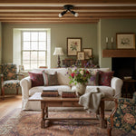 Load image into Gallery viewer, Mobilux Line Modern Brass Flush Mount - Minimalist Gold Ceiling Light for Bedroom
